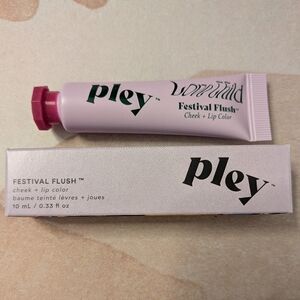 Pley Festival Flush Cheek + Lip Color - Plum Springs 0.33 FL OZ
